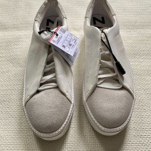 NEW WITH TAGS: Zara White & Gray Trainers - US Size 8